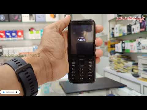 Nokia 8000 4G keypad lock unlock