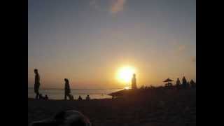 preview picture of video 'Bali 2012 - Sunrise @ Sanur Beach'