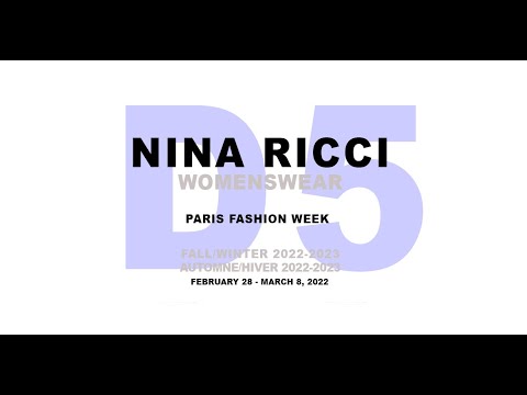 Nina Ricci Fall Winter 2022-23  Fashion Show Paris | DNMAG