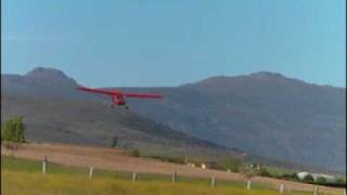 Llegada al campo de vuelo del Valle Ambles de Avila