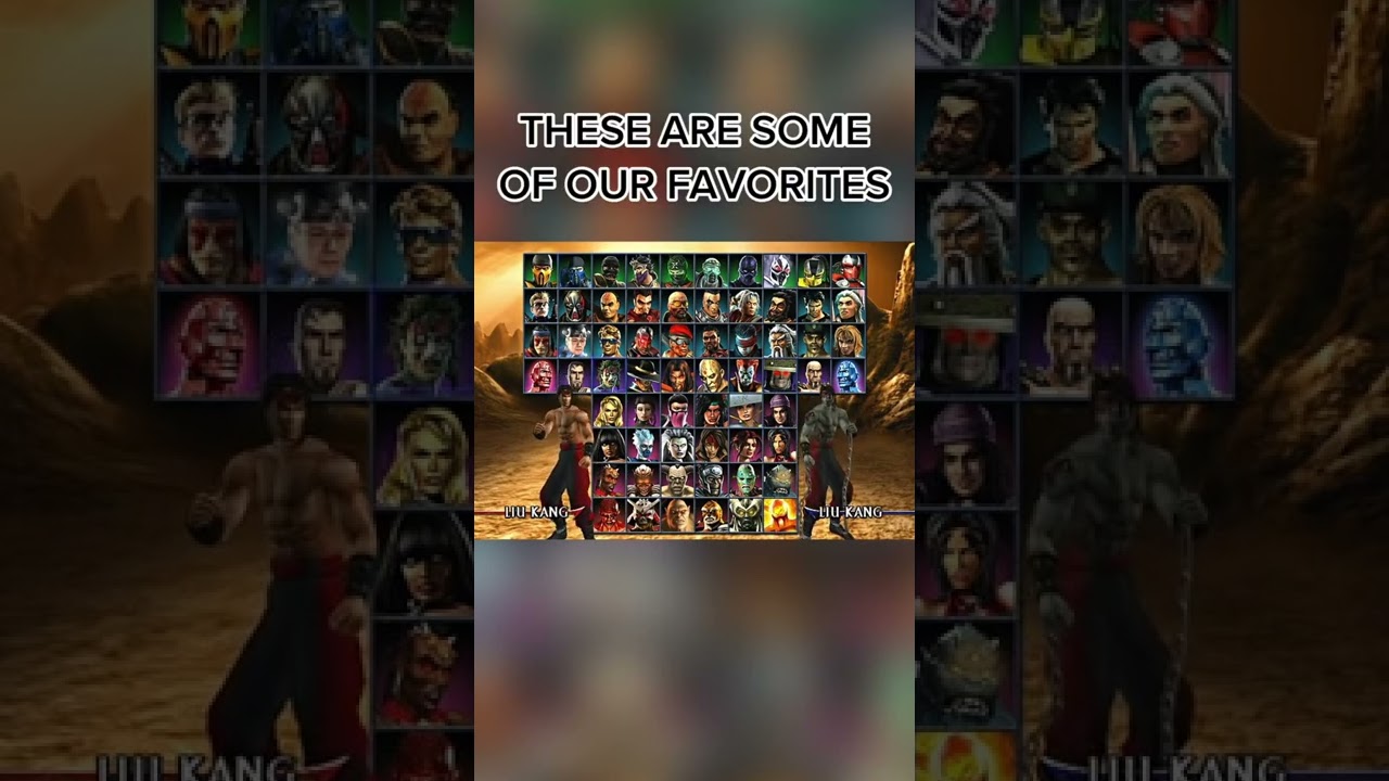 Who Was Your Go To Character In MK Armageddon?