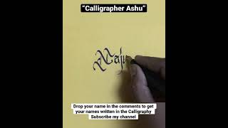 #NAJWA# get your names written in the most beautiful calligraphy on request drop your name comment