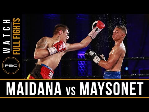 Maidana vs Maysonet Jr FULL FIGHT: July 23, 2016 - PBC on NBCSN