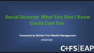 Social Security: What You Don't Know Could Cost You