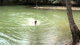 preview picture of video 'Arkansas Swimming Hole.'