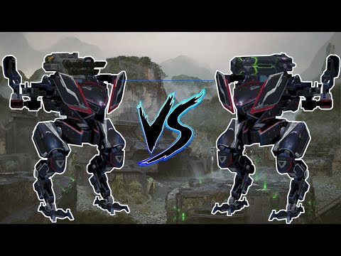 T-Falcon Avenger vs Glory. War Robots Test Server.