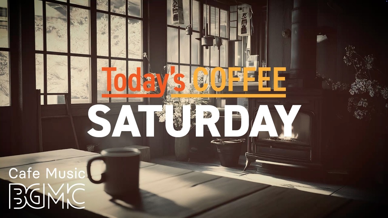 Today's COFFEE SATURDAY: Cozy Hanami Cafe Jazz ☕ Warm Piano & Soft Bossa Nova for Saturday Morning