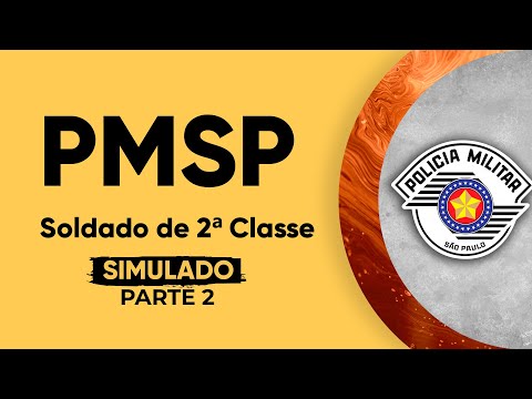 PORTUGUÊS - SIMULADO: PMSP 2021 - VUNESP (Nível Médio) - Parte 2