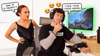 Flirting With Another Girl While Gaming To See How My Girlfriend Reacts!