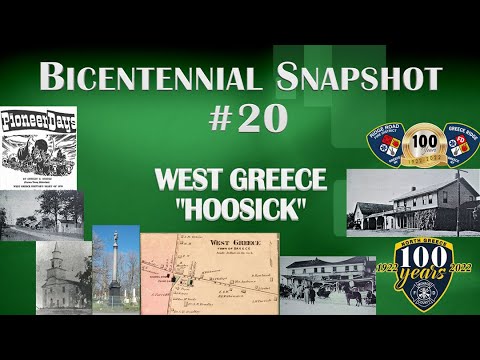 Bicentennial Snapshot No 20 - West Greece, Hoosick