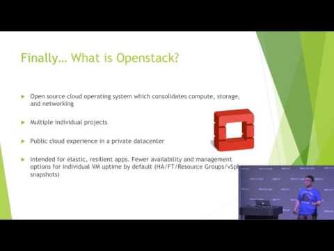 VMworld 2016  Zero to Nova A VMware Admin's Month of OpenStack Tom Greene