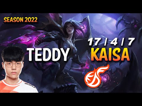 KDF Teddy KAI'SA vs DRAVEN ADC - KR Ranked