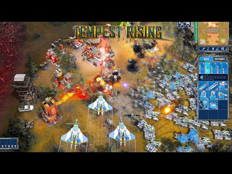Tempest Rising | BRUTAL 2v2 Skirmish Gameplay [4K] HARDEST DIFFICULTY!