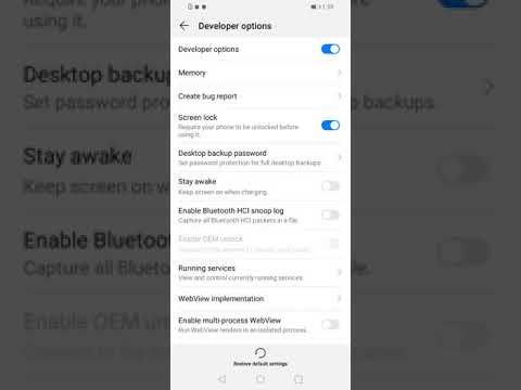 Huawei Y6 Prime 2019 Stay Awake Screen On Charge