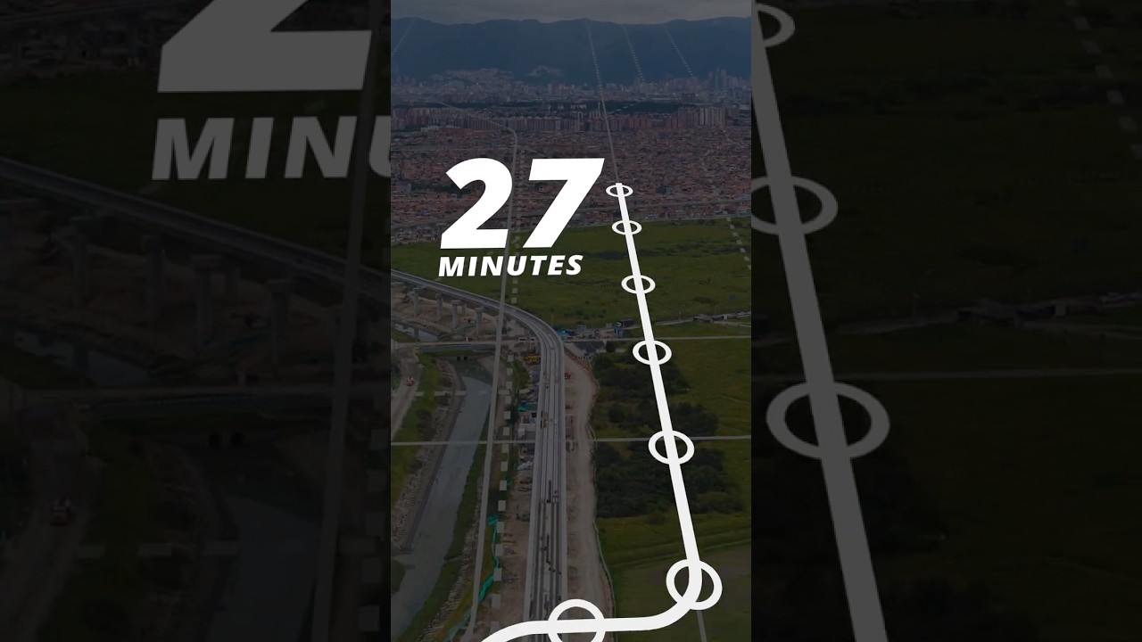 Bogotá🇨🇴 Metro Will Reduce Journeys From 2 Hours to 27 Minutes: A Direct Impact in the Local Economy