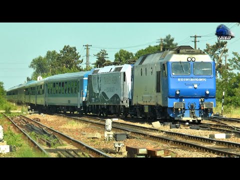 Székely Gyors, Csíksomlyó Expressz & Boldogasszony Zarándokvonat Trains in Romania - June 2022