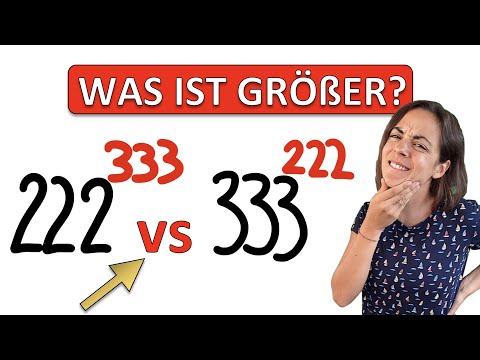 🤯🤯🤯 Berechne GESCHICKT, welche Zahl größer ist | Große Zahlen vergleichen
