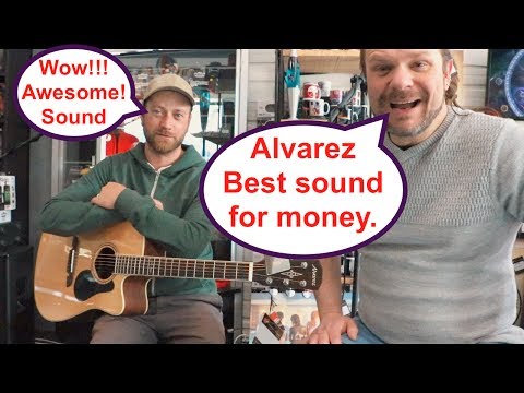 Alvarez Guitar Best Sound for the Money!!!