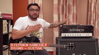 Video thumbnail for DSGNS Guitarist Stephen Sanchez on His Soldano Super Lead 60 Series II Amp - Geared Up #003 by V13 Media