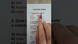 🧠 Exercite seu conhecimento com este quiz de cultura geral 🤓