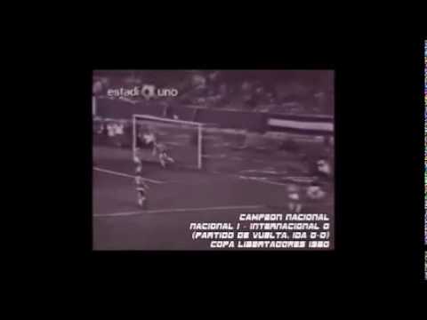 Nacional Montevideo - Internacional 1-0 - Copa Libertadores 1980 - finale - ritorno