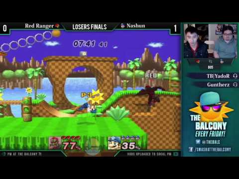 PM @ the Balcony 71 - Losers Finals ft. Nashun (Mario) VS Red Ranger (Ganondorf)