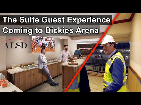 Walkthrough The Dickies Arena Suite Experience