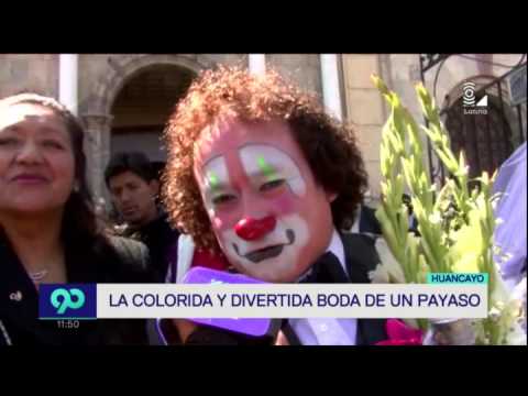 Huancayo: Puchetín se casó en el matrimonio más divertido del mundo