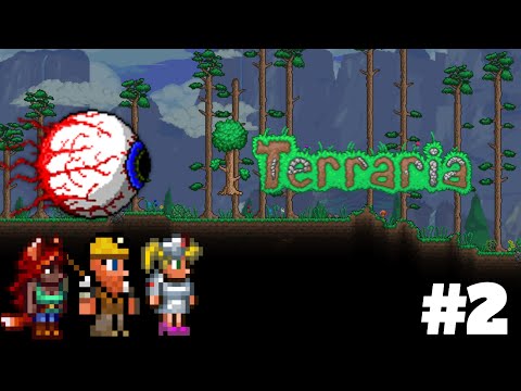 Terraria 1.4 Episode 2! I Eye of Cthulhu matchup w/ Glitchless