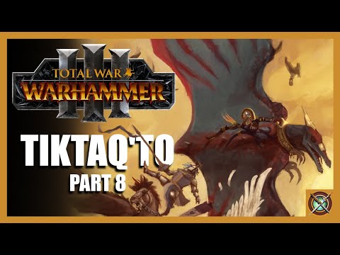 Stone Rain, a Symphony of War Tiktaq'to Total Warhammer 3 Episode 8