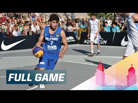 Kazakhstan v Philippines - Full Game - 2015 FIBA 3x3 U18 World Championships | 3x3 Basketball