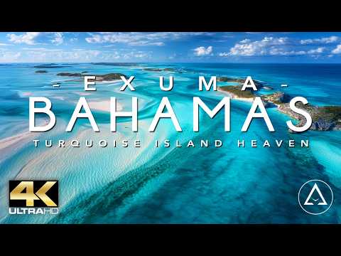Exuma – Bahamas in 4K Drone Footage | Tropical Island Landscapes