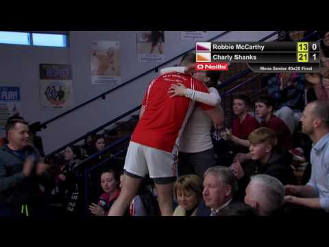 2017: Shanks Winning Point - 40x20 Singles Final