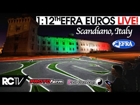 EFRA 1/12th Euros - Friday - LIVE!!