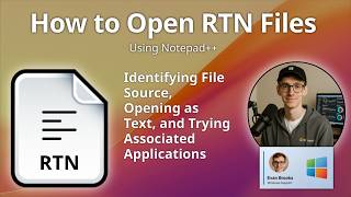 How to Open RTN Files (Routine Data)