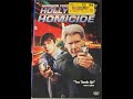 Opening To Hollywood Homicide 2003 DVD