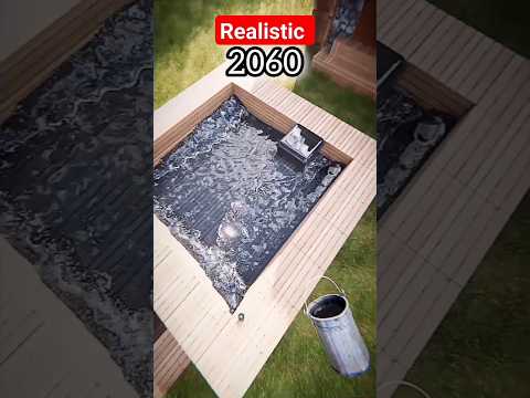 "Insane Minecraft Graphics Evolution in 2024 vs 2060!" #real #realistic