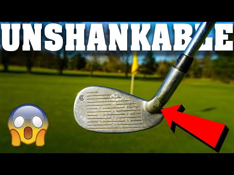 THE CLEVELAND UNSHANKABLE IRONS!  NEVER SHANK THE BALL AGAIN?