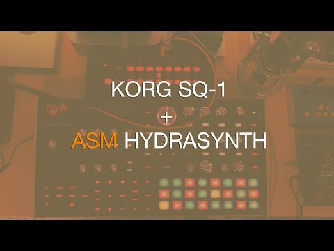 KORG SQ-1 + ASM HYDRASYNTH