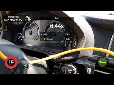 BMW X3 35D F25 Stage1 386PS 782NM 0-180kmh mit Dragy