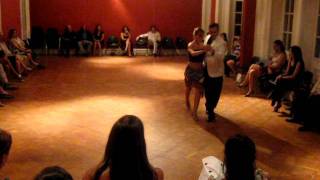 Exhibición Leandro Oliver y Laila Rezk en Practica Palacio Balcarce 1