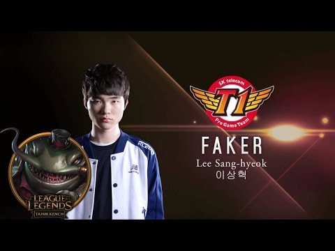 SKT Faker Tahm Kench Support live stream. Jan 15 2017