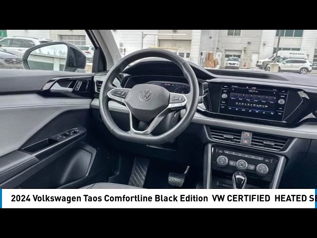 2024 Volkswagen Taos Comfortline Black Edition | VW CERTIFIED in Cars & Trucks in Strathcona County