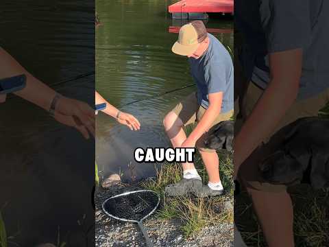 I Hooked Myself In The Foot…😂 #fishing #behindthescenes