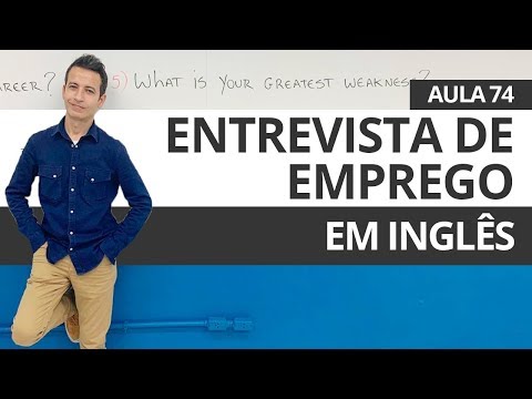 JOB INTERVIEW IN ENGLISH - CLASS 74 FOR BEGINNERS - PROFESSOR KENNY