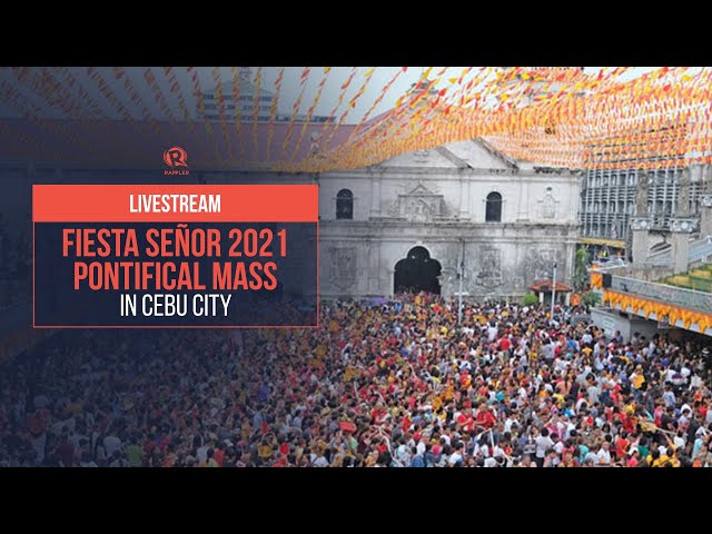 WATCH: Fiesta Señor 2021 Pontifical Mass in Cebu City