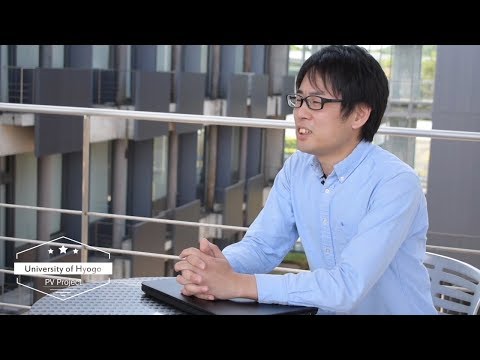 兵庫県立大学 県大STORY （2019年度） 理学・工学版【撮影風景オフショット】
