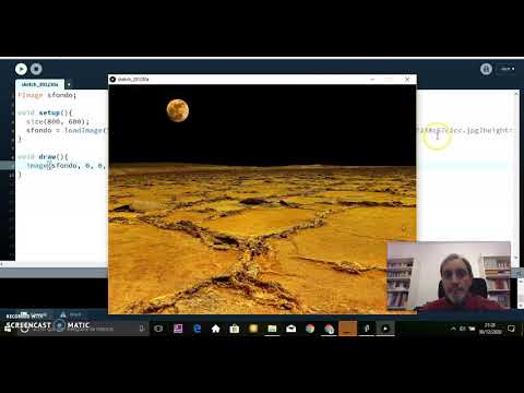 Caricare un'immagine come sfondo in Processing