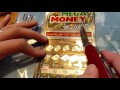 This Mega Money Multiplier Scratch Off Lottery Ticket Owed Us So We Cut It Until It Payed Boom