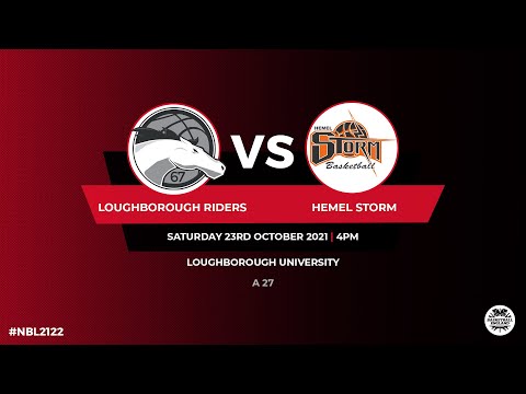NBL1_Loughborough Riders v Hemel Storm - 23.10.21